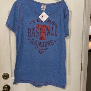 Genuine Merchandise Womens  Texas Rangers Tee